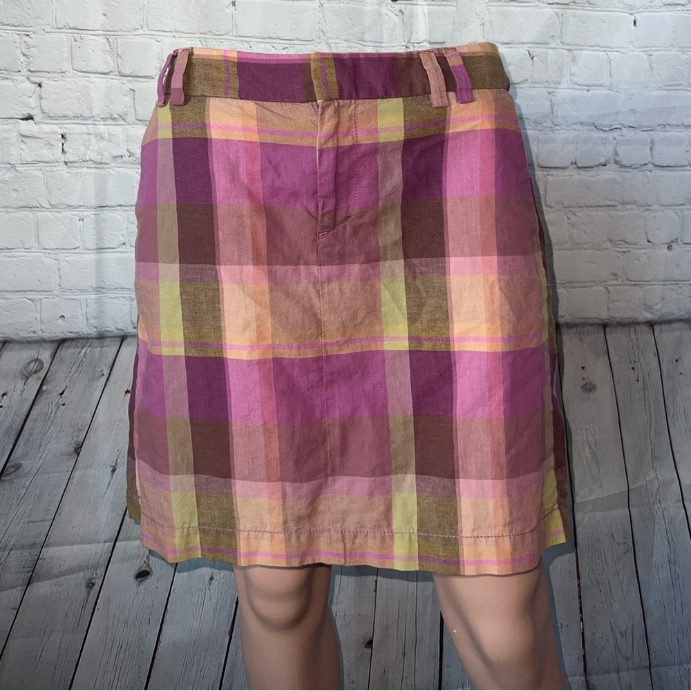 Vintage plaid skirt 2